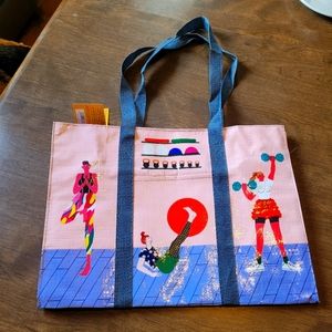 Working It Out Blue Q Bag